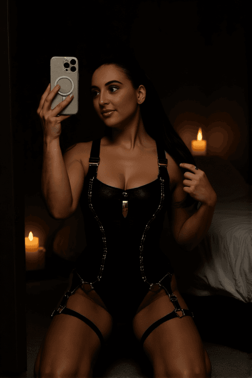 Hoopsy Daisy OnlyFans leaked selfies photo — Oops... forgot the camera was on